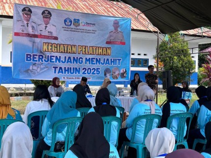 Kegiatan Pelatihan Berjenjang Menjahit Tahun 2025